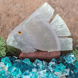 Yttrium Fluorite Fish Carving~CRSEAYFC