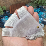 Yttrium Fluorite Fish Carving~CRSEAYFC