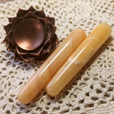 Yellow Calcite Wand~CRYCWAND