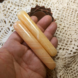 Yellow Calcite Wand~CRYCWAND