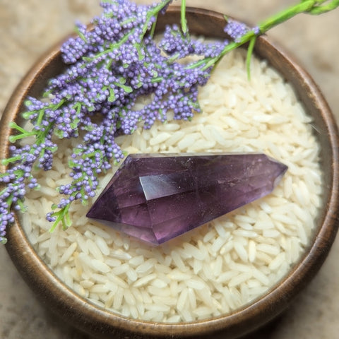 Amethyst "Vogel Style" Crystal~CRVSAME2