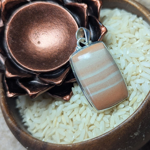 "Red Malachite" Pendant~JSSRMALA