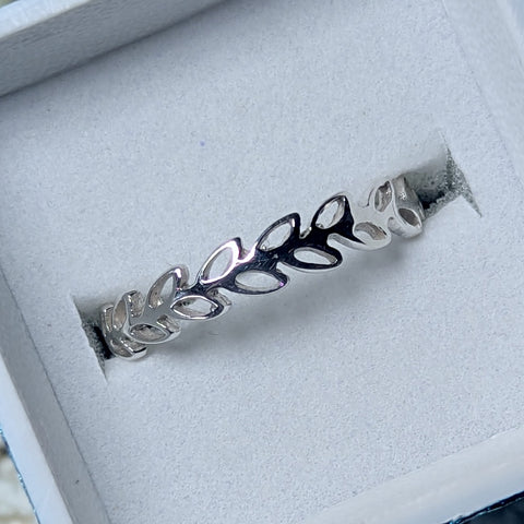 Ivy Weave Ring #8~JSSR1IVY