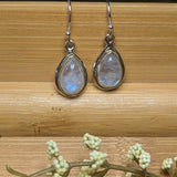 Rainbow Moonstone Earrings~JSSMOON2