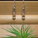 Citrine & Peridot Earrings~JSSCITP1
