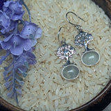Blue Chalcedony Earrings~JSSBCHL2
