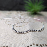 Sterling Silver Adjustable Bracelet~JSSBRACA