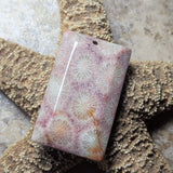 Agatized Coral Cabochon~CRAGCC09