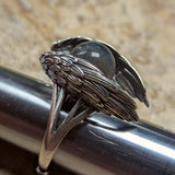 Labradorite Angel Wings Ring~JSSLBRNG