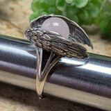 Kunzite Angel Wings Ring~JSSKZRNG