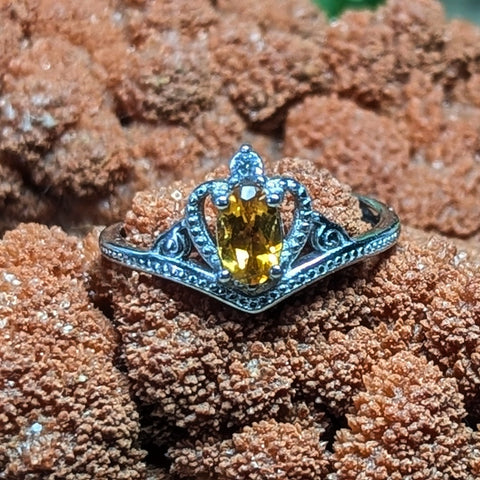 Citrine Ring~JSSCITRG