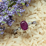 Pearl & Ruby Ring~JSTPRBYR