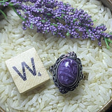 Charoite Ring~JSTCHARR