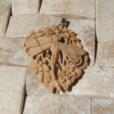 Mammoth Ivory Dragonfly Pendant JPMIDF01