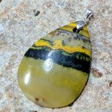 Bumblebee Jasper Pendant