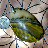 Bumblebee Jasper Pendant