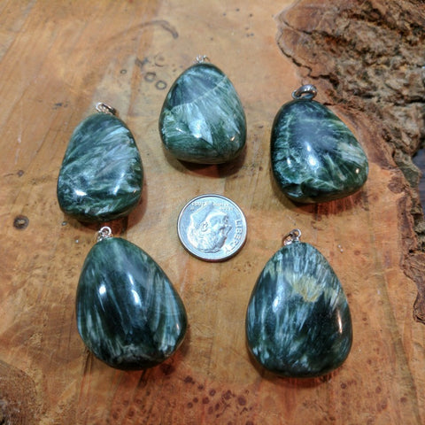 Seraphinite Pendant~ JSERAPDT