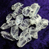 Faden Quartz Crystal Side Drilled Bead CRFQSDBD