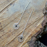 Dreamcatcher "Threader" Earrings~Onyx JSSDCONX