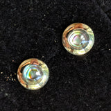 Abalone Shell Post Earrings~JABAEAR1