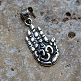 Sterling Silver Hand of Peace Pendant~JPEACEHD