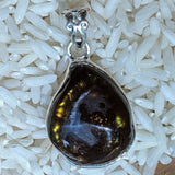 Fire Agate Pendant~JFIREAG4