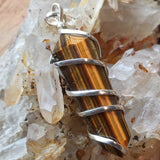Tiger Eye Point Pendant~JSPWRTP4