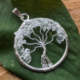Quartz Tree Pendant~JSWRQTZT