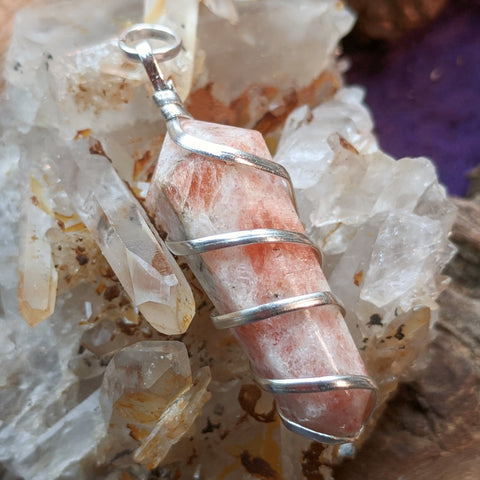 Sunstone Point Pendant~JSPWRSP5