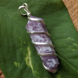 Lepidolite Point Pendant~JSPWRLP5