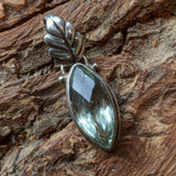 Prasiolite (Green Amethyst) Pendant~JSSPRAS1