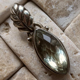Prasiolite (Green Amethyst) Pendant~JSSPRAS1
