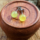 Amber Post Earrings~JSSAMBER