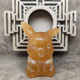 Yellow Calcite Pikachu~CRYCPIK3