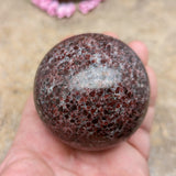 Almandine Garnet Sphere- CRGARSP4