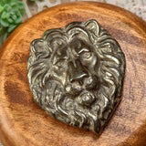 Pyrite Lion Carving~CRPHLION