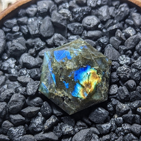 Creator's Star Faceted Labradorite~CRLABFCS