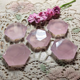 Creator's Star Faceted Rose Quartz~CRRQTZCS