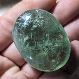 Prasiolite Palm Stone (Green Amethyst)~CRPRASP3