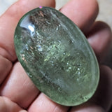 Prasiolite Palm Stone (Green Amethyst)~CRPRASP5