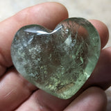 Prasiolite Heart (Green Amethyst)~CRPRASH3