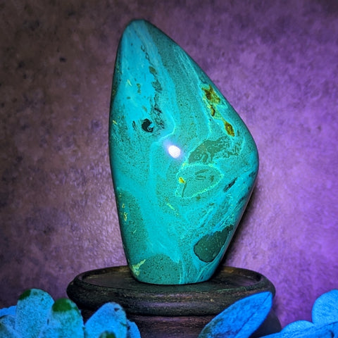 Blue Amber Free Form~CRIBAP18