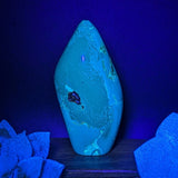Blue Amber Free Form~CRIBAP14