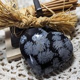 Snowflake Obsidian Heart~CRSOHRT2