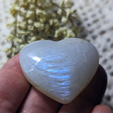 Rainbow Moonstone Heart~CRMHRT03