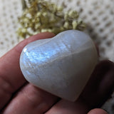 Rainbow Moonstone Heart~CRMHRT04