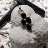 Black Tourmaline Pendant~JSSBLKT4