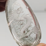 Lodolite Quartz "Dragon" Cabochon~CRLQZDN1