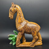 Mariam Jasper Giraffe Carving~CRMJGIRA