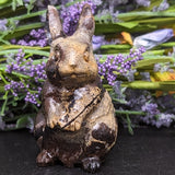 Dendritic Jasper Rabbit Carving~CRDJRBBT